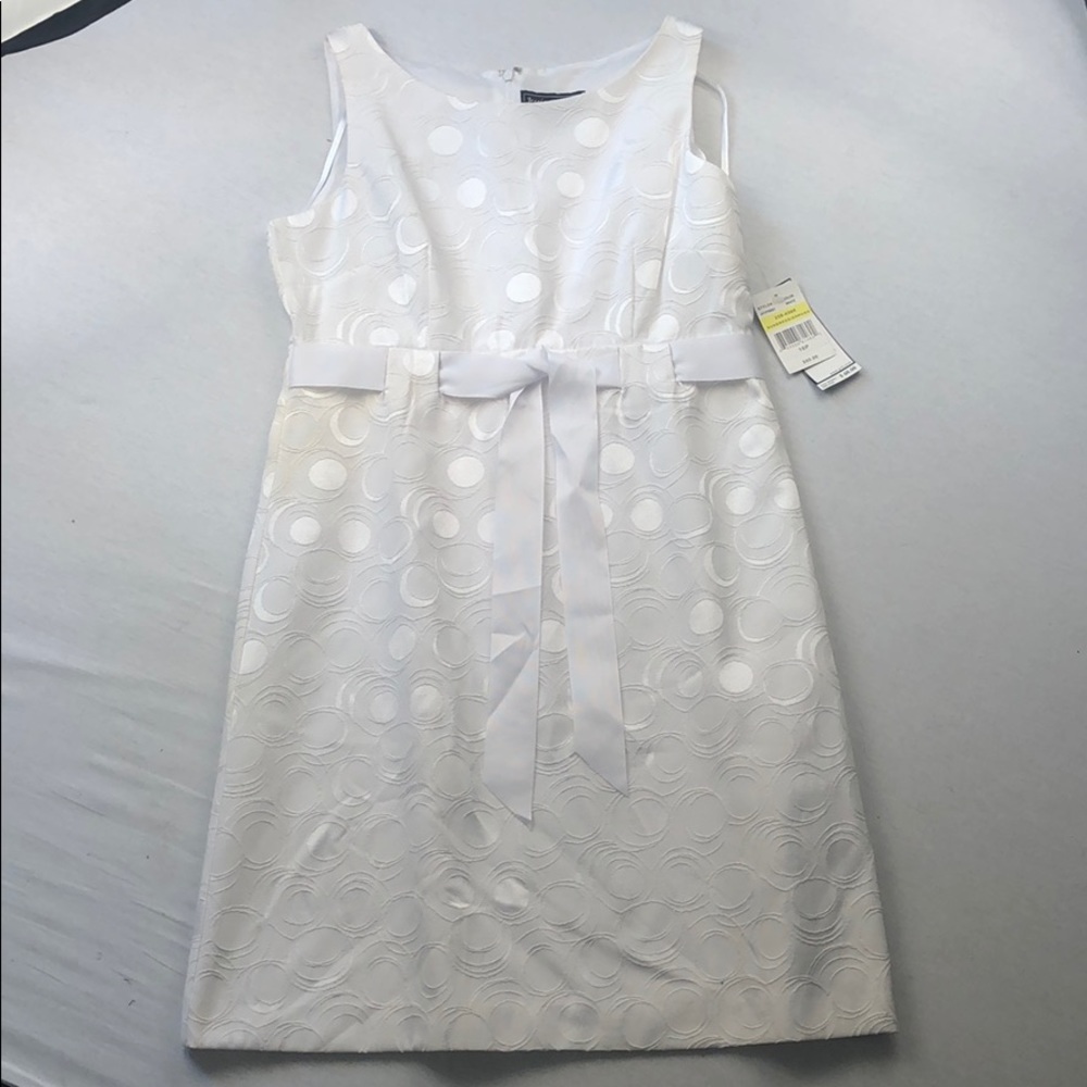 Jessica Howard White Cocktail Dress